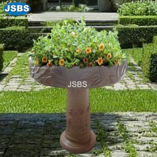 Flat Leafy Planter, JS-P076